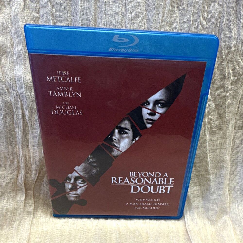 Anchor Bay Beyond a Reasonable Doubt Blu-ray PG-13 Eng Thriller Hyams Comm Case